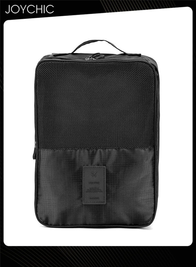 Double Layer Three-position Waterproof Travel Shoe Bag Shoe Storage Bag